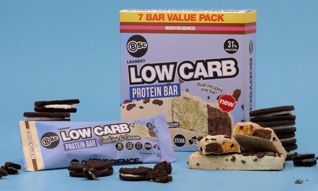 Bsc Leanest Low Carb Hi Protein Bar Sportys Health 2693